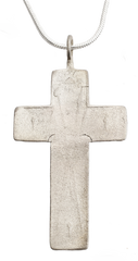 EUROPEAN SILVERED CROSS, 18th-19th CENTURY AD - Fagan Arms