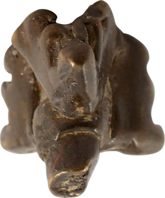 ASHANTI FIGURAL GOLD WEIGHT, C.1900, ex: Sir Cecil Armitage Collection