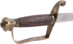 AMERICAN NON COMMISSIONED OFFICER’S SWORD C.1790-1810 - Fagan Arms