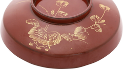 JAPANESE LACQUERED BOWL, OWAN - Fagan Arms