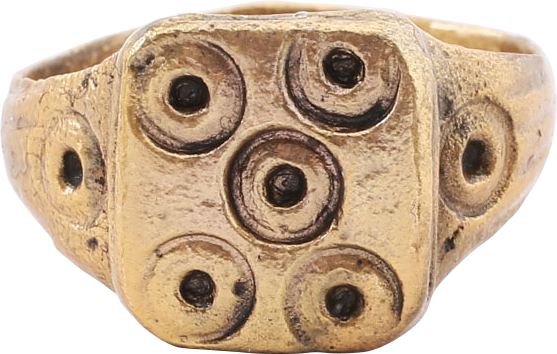 MEDIEVAL ANGLO-SAXON (ENGLISH) RING, SIZE 9 1/4 - Fagan Arms