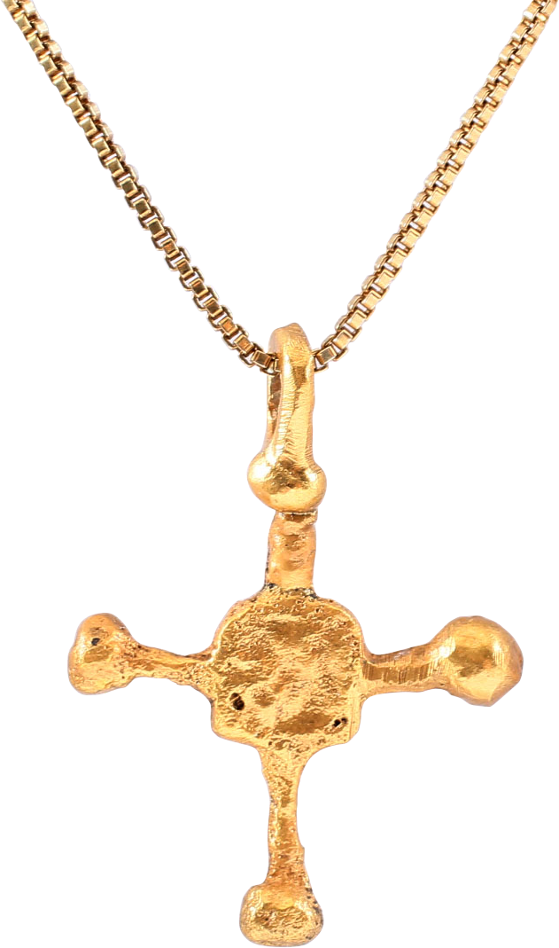 EUROPEAN CONVERT'S CROSS NECKLACE, 9TH-10TH CENTURY - Fagan Arms