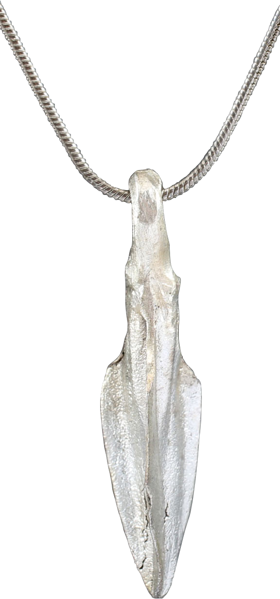 ANCIENT GREEK ARROWHEAD PENDANT NECKLACE, C.8TH-3RD CENTURY BC - Fagan Arms
