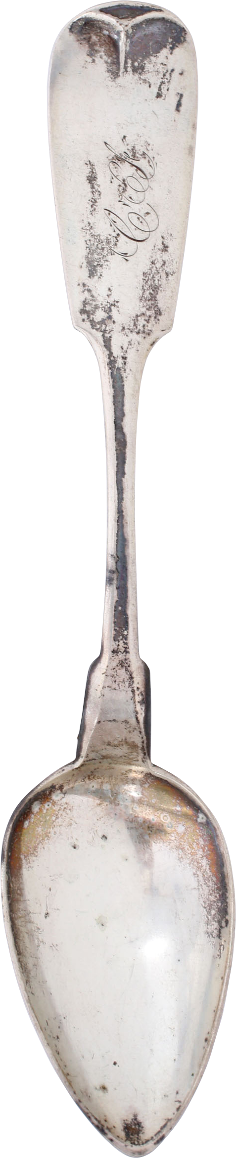 AMERICAN COLONIAL OR FEDERAL SILVER SPOON C.1785-1810 - Fagan Arms