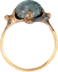 RARE MEDIEVAL WOMAN’S FASHION RING, SIZE 10 ½ - Fagan Arms