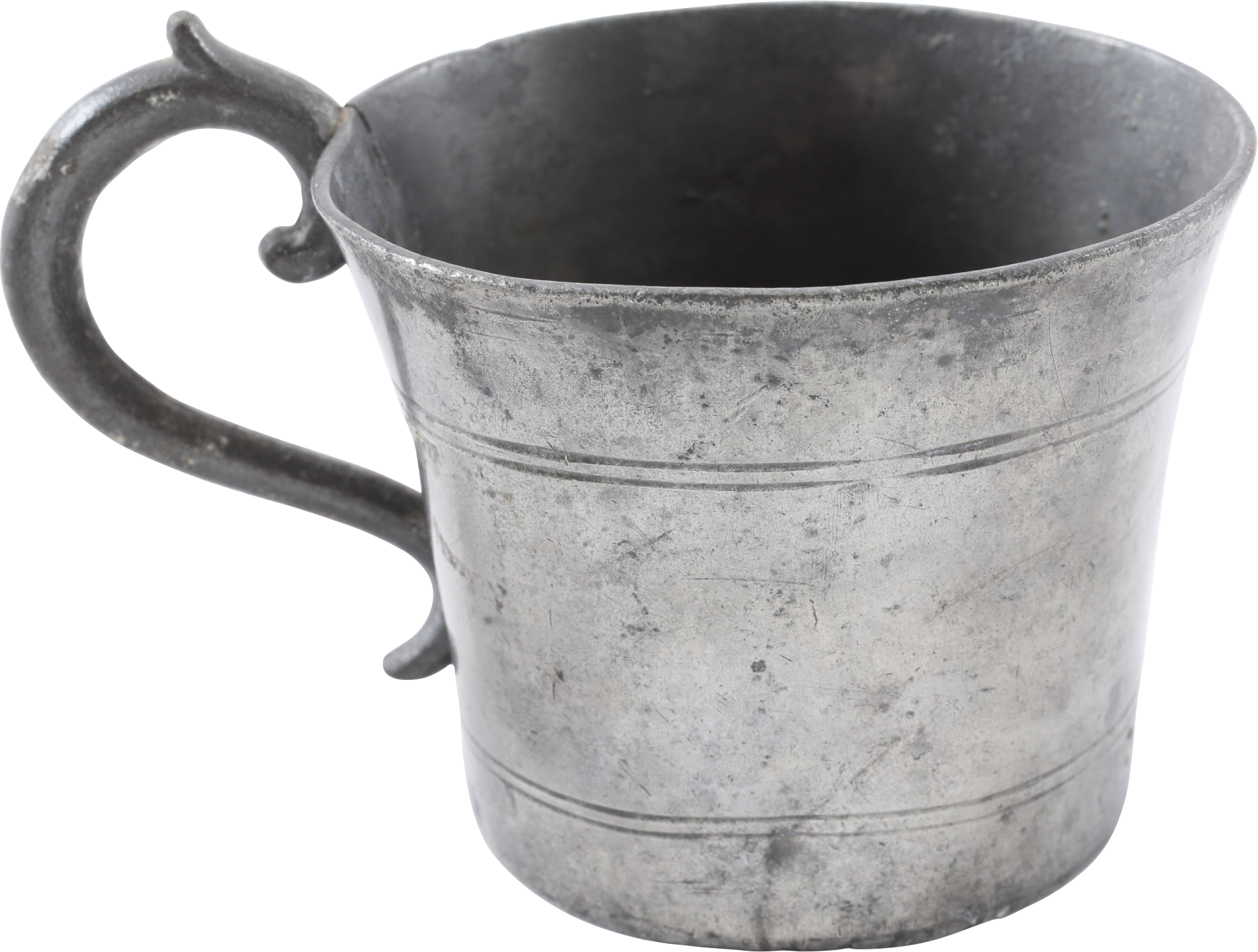 CONFEDERATE SOLDIER’S PEWTER CUP, CHARLESTON - Fagan Arms