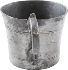 CONFEDERATE SOLDIER’S PEWTER CUP, CHARLESTON - Fagan Arms