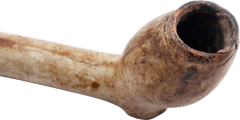 COLONIAL AMERICAN WHITE CLAY PIPE C.1650-1700 - Fagan Arms