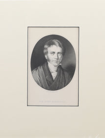 ORIGINAL ENGLISH LITHOGRAPH, SIR JOHN HERSHEL 1836