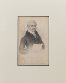 ORIGINAL ENGLISH LITHOGRAPH, SIR ALEXANDER JOHNSTON 1821