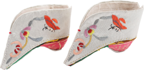 PAIR OF CHINESE LADIES SHOES FOR FOOT BOUND FEET