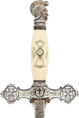 FINE KNIGHTS TEMPLAR SWORD C.1900-20’S - Fagan Arms