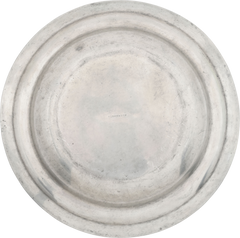 ENGLISH PEWTER PLATE FROM THE MOVIES C.1830 - Fagan Arms
