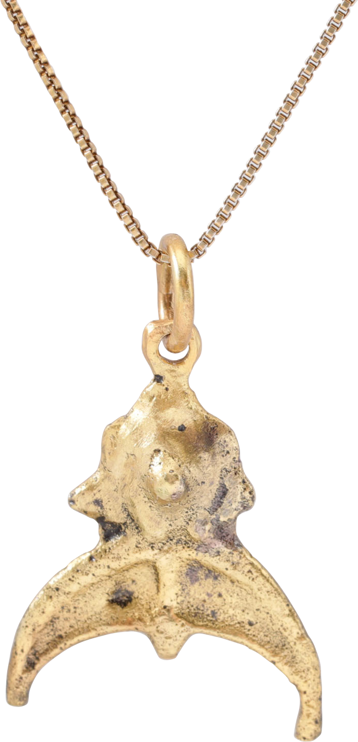 CHARMING VIKING LUNAR PENDANT NECKLACE, 800-1050 AD - Fagan Arms