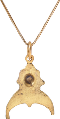 CHARMING VIKING LUNAR PENDANT NECKLACE, 800-1050 AD - Fagan Arms
