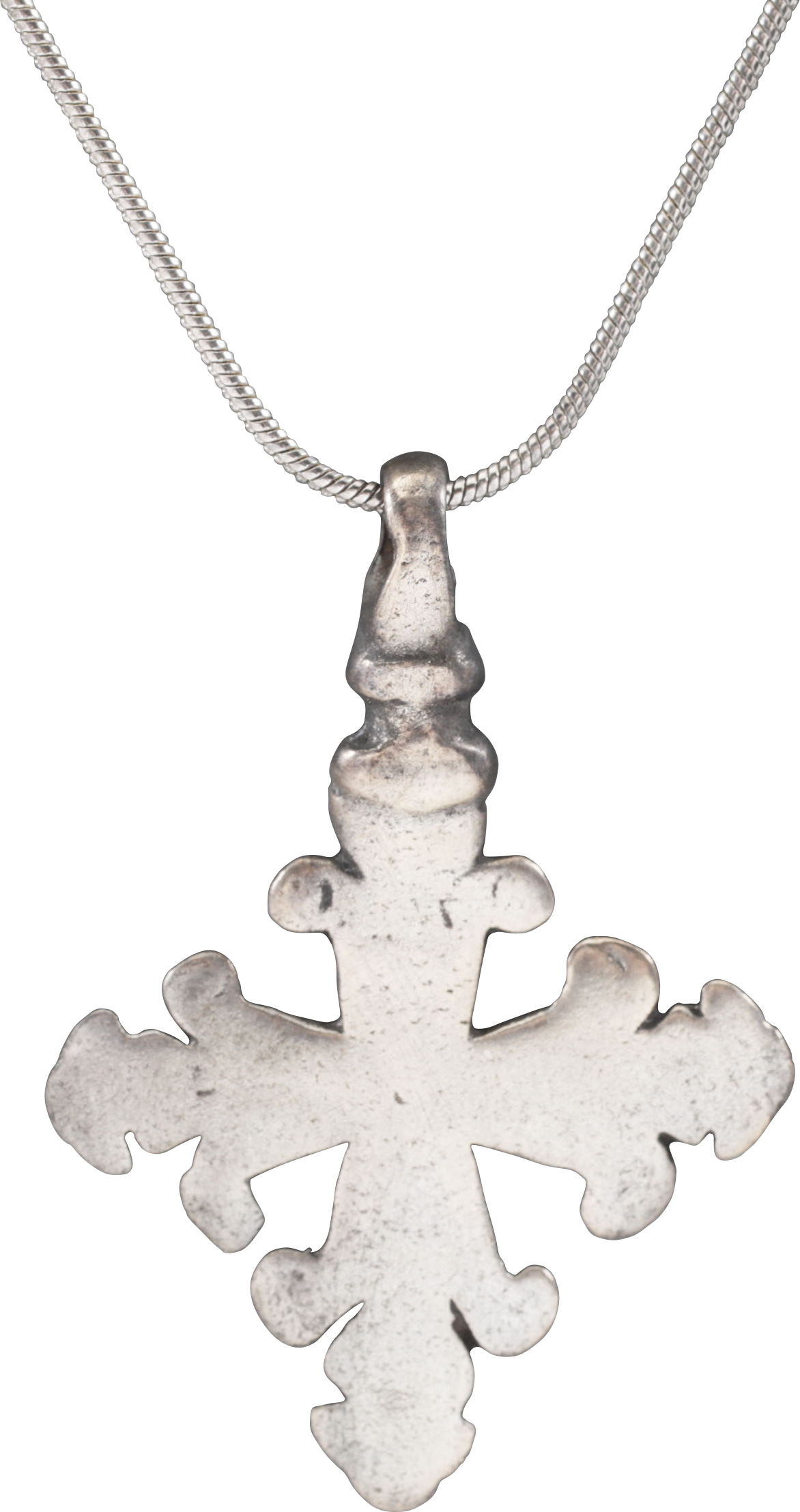 LATE MEDIEVAL EUROPEAN SILVER CROSS - Fagan Arms