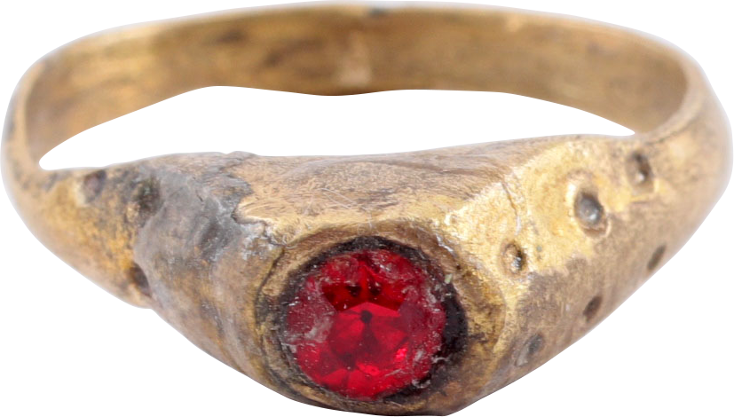 EUROPEAN LADIES FASHION RING, C.1300-1400, SIZE 5 1/4 - Fagan Arms