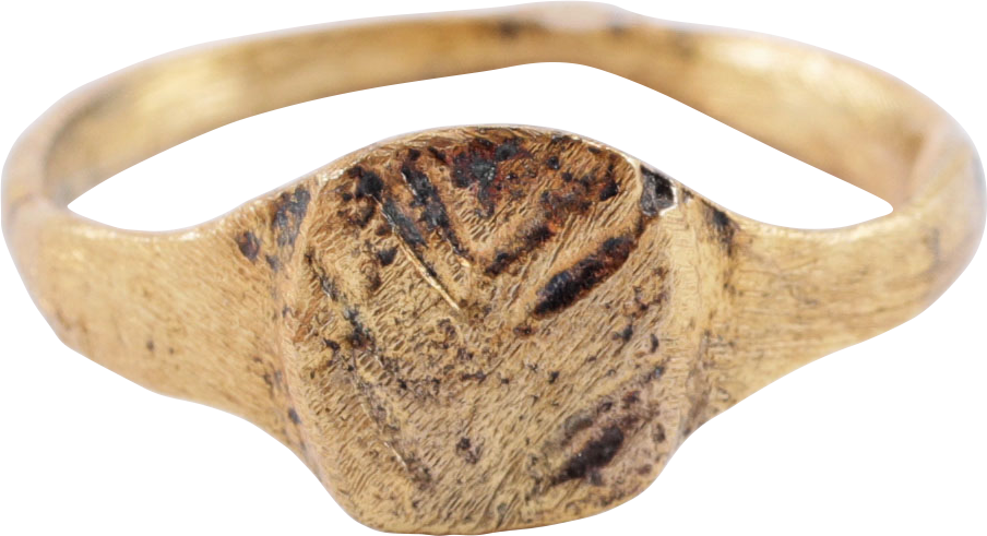 MEDIEVAL ENGLISH WOMAN S RING SIZE 4 Fagan Arms