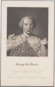 ORIGINAL ENGLISH LITHOGRAPH: GEORGE III