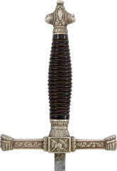 SPANISH SILVER HILTED CAVALRY OFFICER’S SWORD, 1851 PATTERN - Fagan Arms