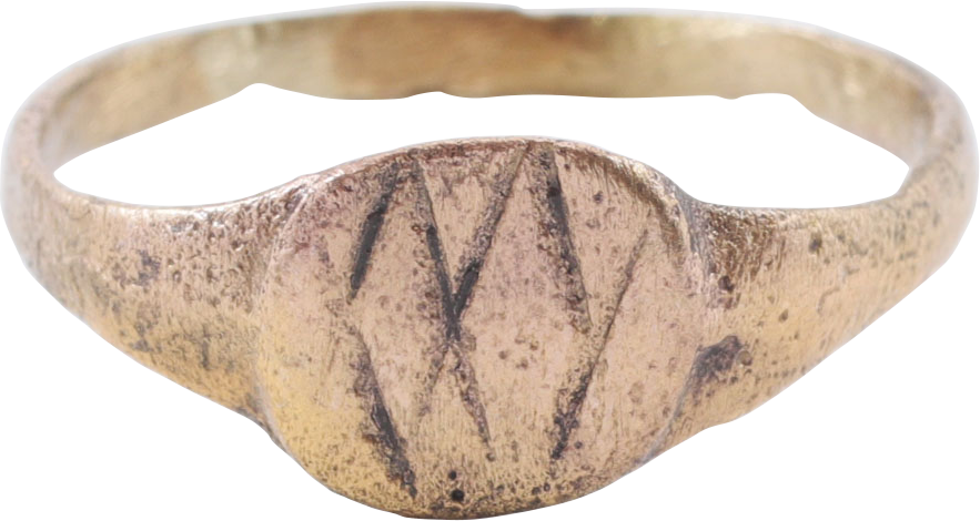 MEDIEVAL ENGLISH WOMAN’S RING, SIZE 8 ½ - Fagan Arms