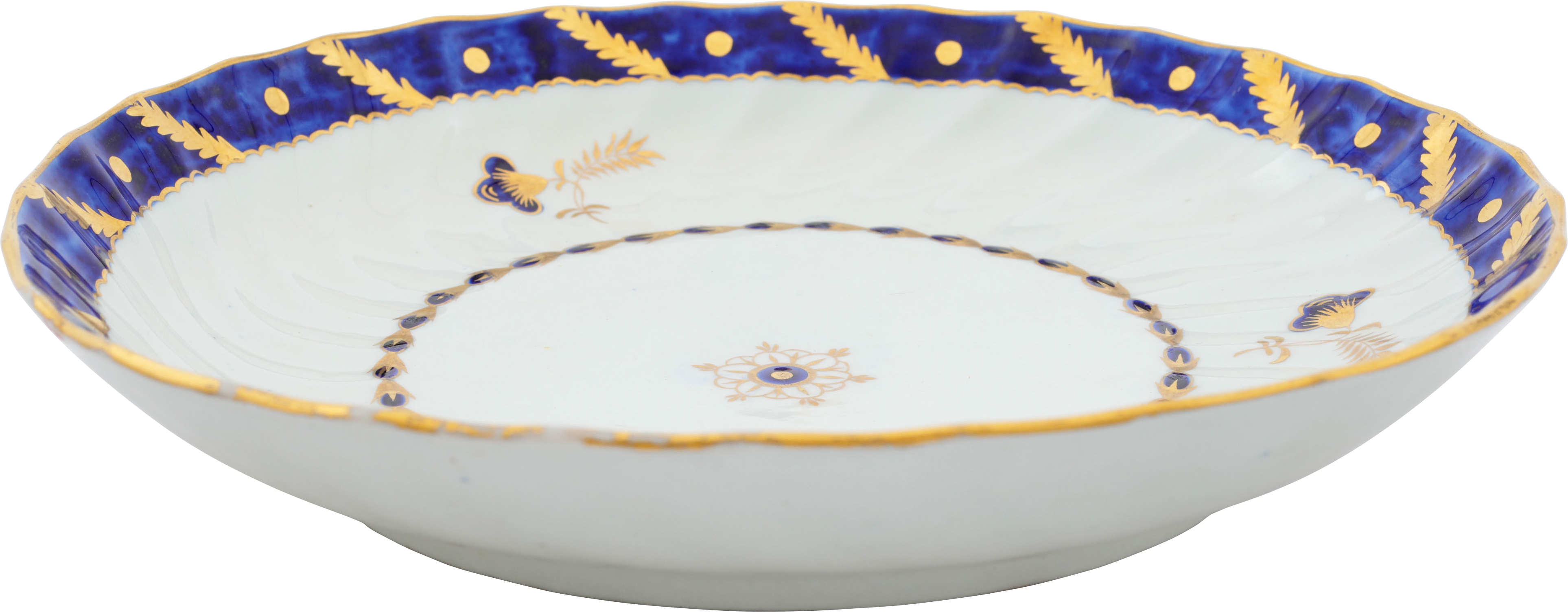 WORCESTER SHALLOW BOWL C.1783-92 - Fagan Arms