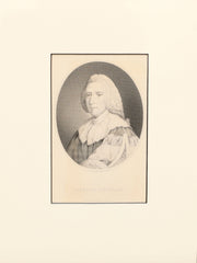 ORIGINAL ENGLISH LITHOGRAPH, William Pitt - Fagan Arms
