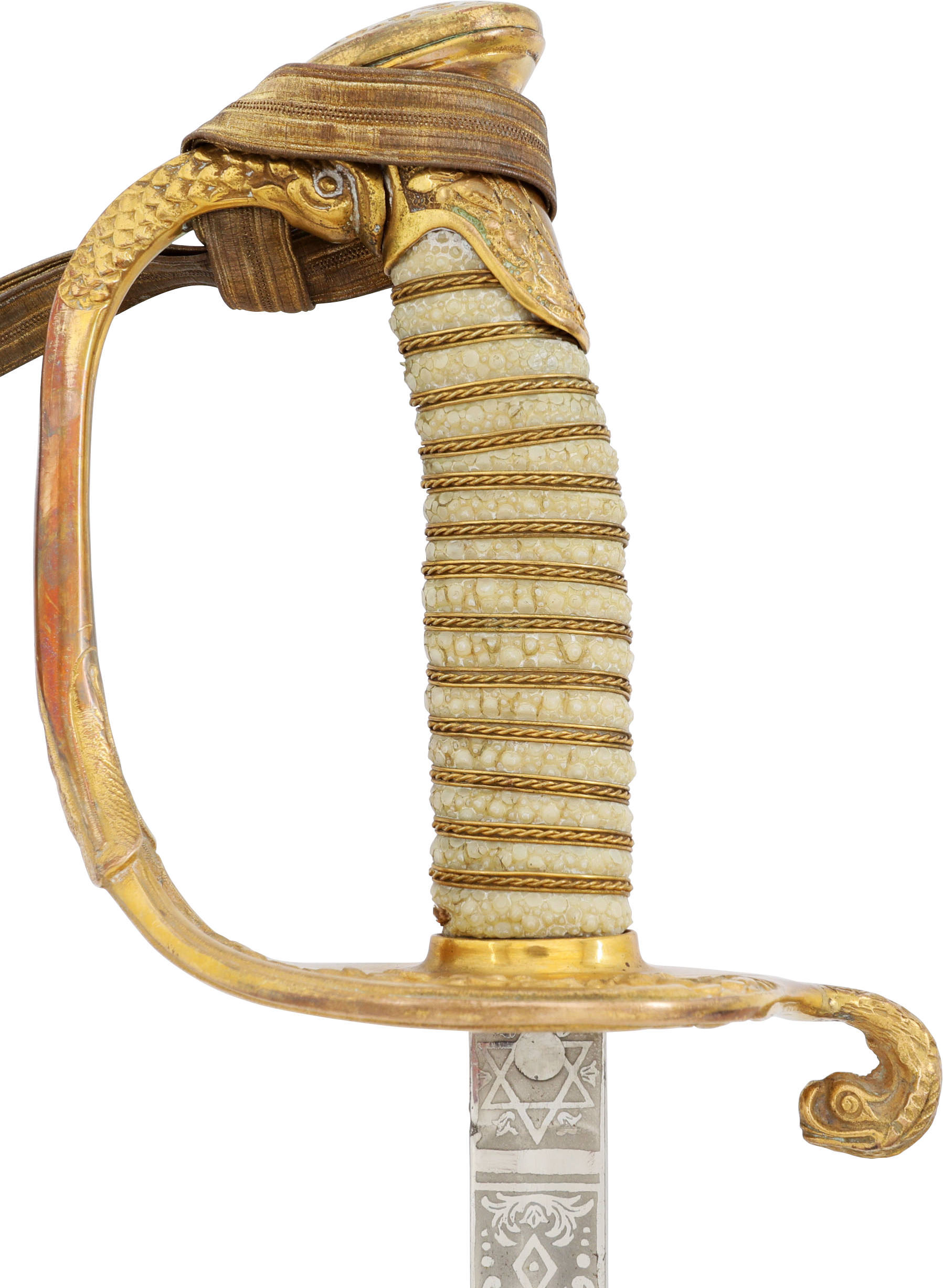 US M.1852 NAVAL OFFICER'S SWORD - Fagan Arms