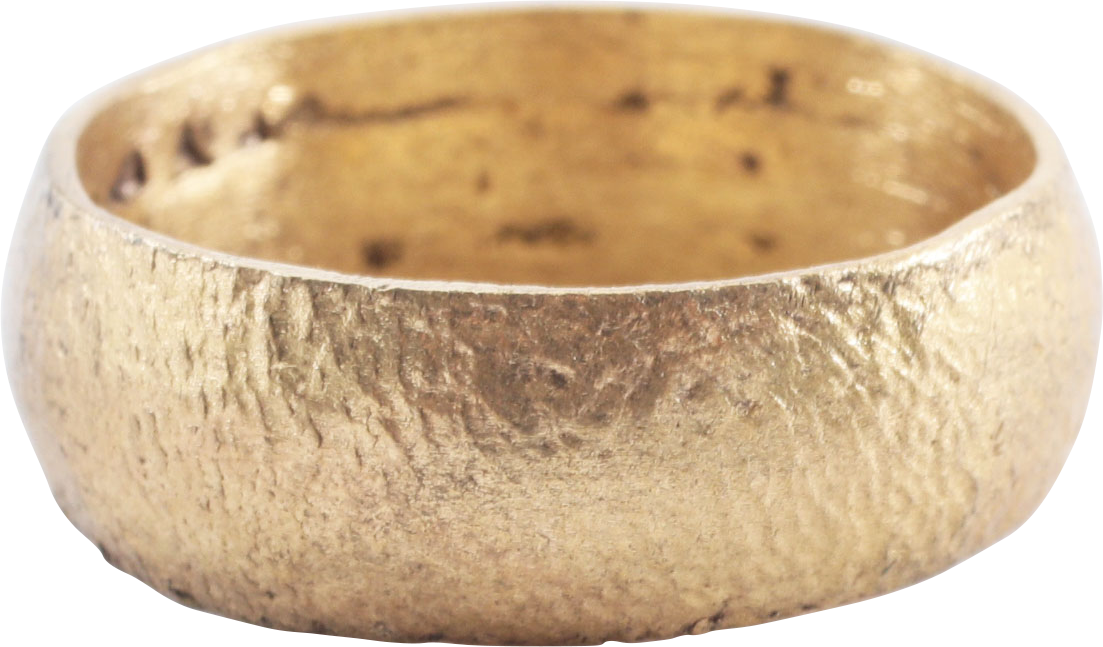 FINE VIKING WARRIOR’S WEDDING RING, SIZE 7 ½ - Fagan Arms