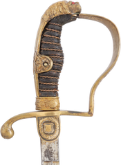 IMPERIAL GERMAN CAVALRY OFFICER’S SWORD C.1880 - Fagan Arms