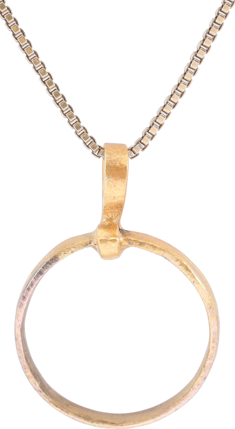 VIKING BEARD RING NECKLACE, 9TH-11TH CENTURY - Fagan Arms