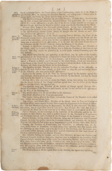 ACTUAL PAGE PRINTED BY BENJAMIN FRANKLIN IN 1752 - Fagan Arms