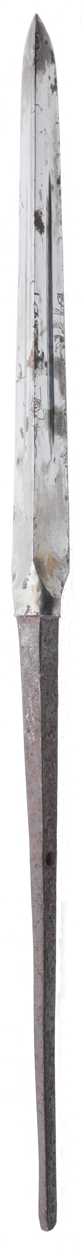 JAPANESE SPEAR HEAD YARI, LATE EDO PERIOD - Fagan Arms
