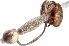 EUROPEAN SMALLSWORD C.1720-40, PROBABLY FRENCH - Fagan Arms