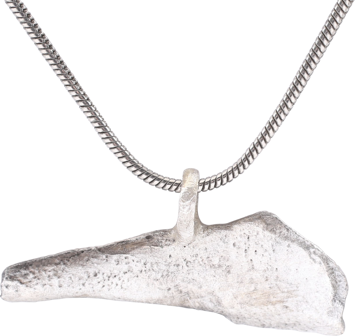 FINE GREEK/UKRAINIAN BRONZE DOLPHIN PENDANT NECKLACE, 5TH-4TH CENTURY BC - Fagan Arms