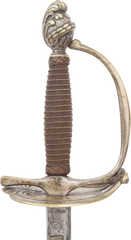 FRENCH SILVERED HILT OFFICER’S SWORD, C.1790 - Fagan Arms