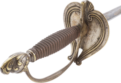 FRENCH SILVERED HILT OFFICER’S SWORD, C.1790 - Fagan Arms