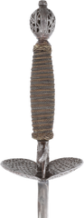EUROPEAN IRON HILTED SMALLSWORD C.1740-60 - Fagan Arms