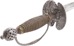 EUROPEAN IRON HILTED SMALLSWORD C.1740-60 - Fagan Arms