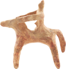 CYPRIOT TERRACOTTA EQUESTRIAN FIGURE 750-500 BC - Fagan Arms
