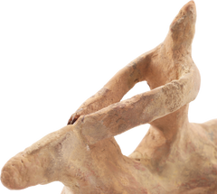 CYPRIOT TERRACOTTA EQUESTRIAN FIGURE 750-500 BC - Fagan Arms