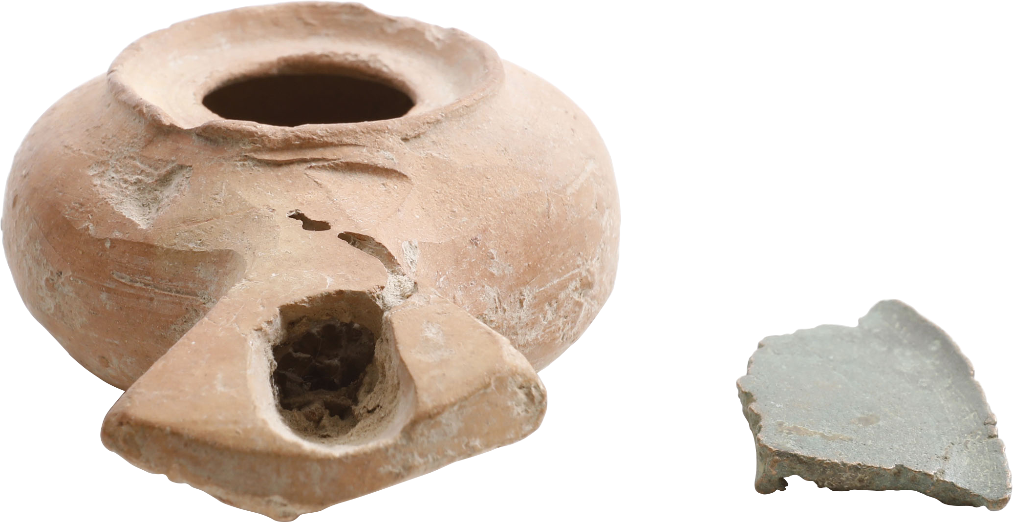 ROMAN OIL LAMP C.100-250 AD - Fagan Arms