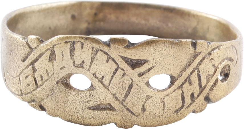 EASTERN EUROPEAN WEDDING RING, SIZE 11 ¾ - Fagan Arms