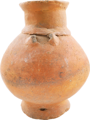 ANCIENT HOLY LAND IRON AGE TERRACOTTA JAR C.1200-1000 BC - Fagan Arms