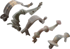 ANCIENT BRONZE FIBULA GRECO-ROMAN TO BYZANTINE - Fagan Arms