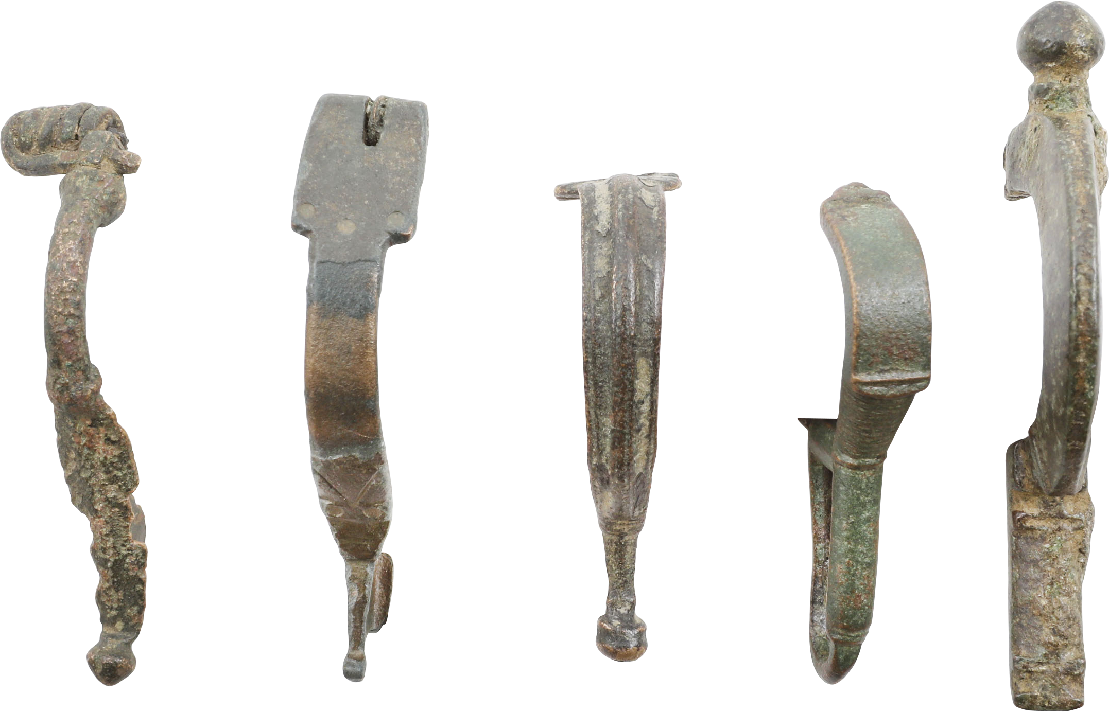 ANCIENT BRONZE FIBULA GRECO-ROMAN TO BYZANTINE - Fagan Arms