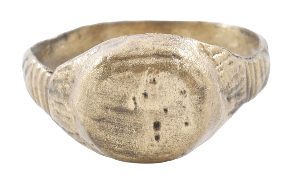 VIKING WARRIOR’S RING, 9TH-11TH CENTURY, SIZE 10 ¼ - Fagan Arms