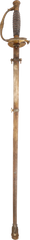 US 1860 STAFF & FIELD OFFICER’S SWORD - Fagan Arms