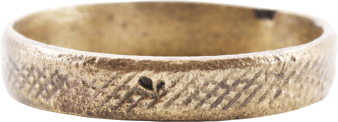 FINE VIKING WEDDING RING, SIZE 7 1/4 - Fagan Arms