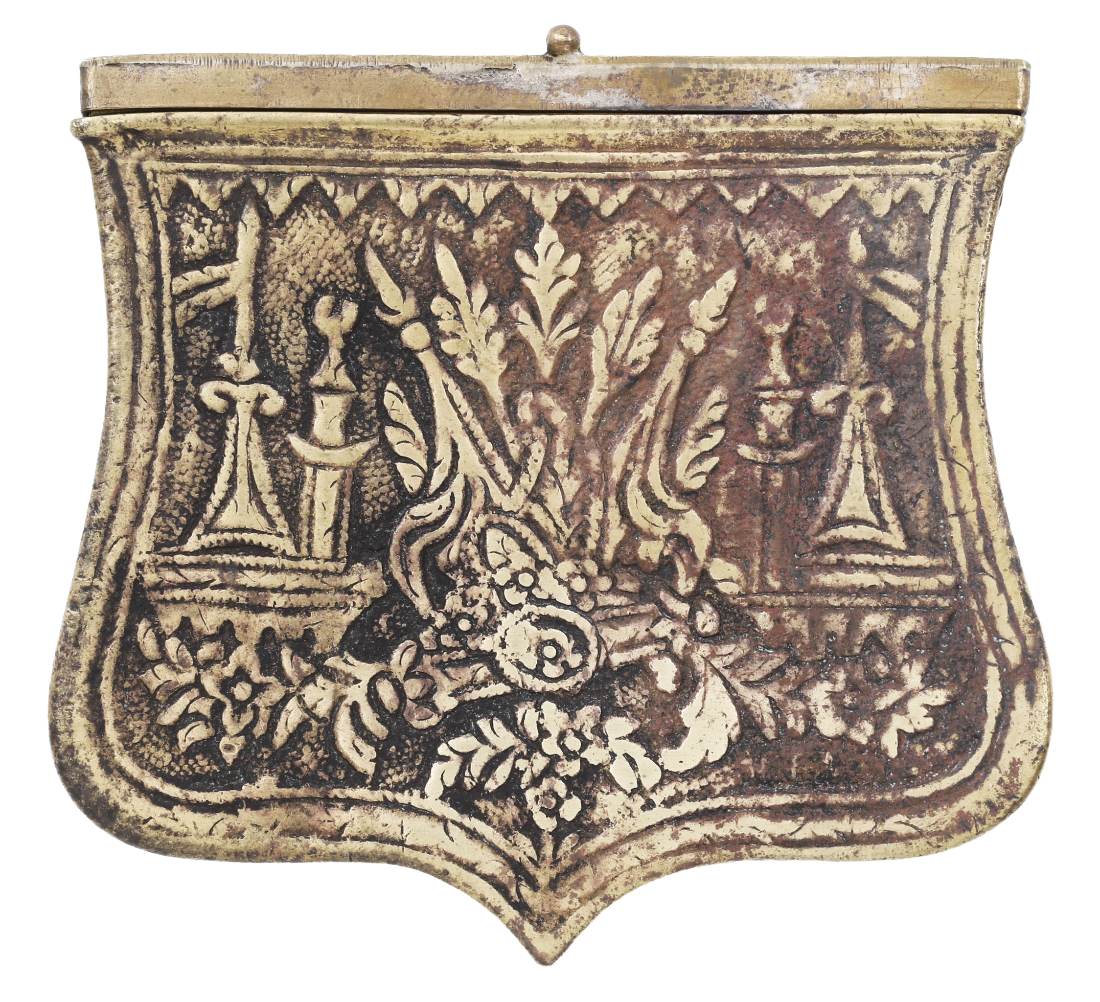 OTTOMAN GREEK CARTRIDGE BOX PALASKA, 19TH CENTURY - Fagan Arms